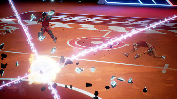 Игра Disc Jam, скриншот
