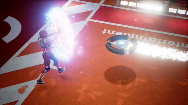 Игра Disc Jam, скриншот