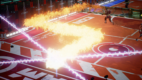 Игра Disc Jam, скриншот