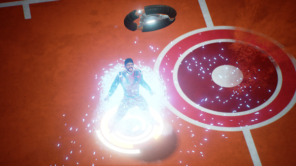 Игра Disc Jam, скриншот