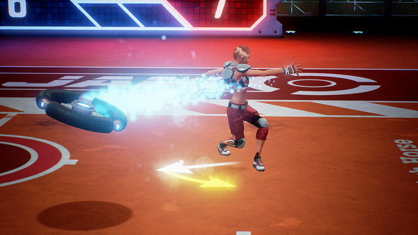 Игра Disc Jam, скриншот