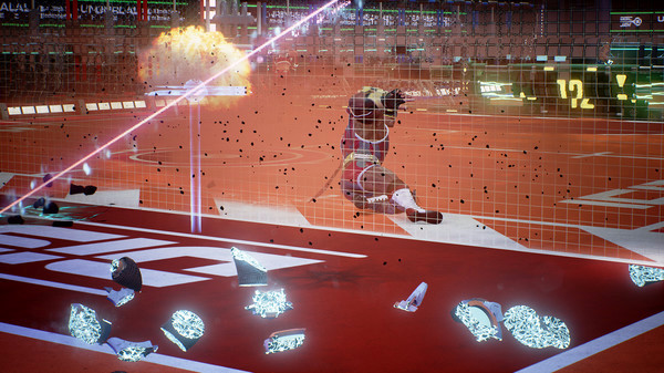 Игра Disc Jam, скриншот