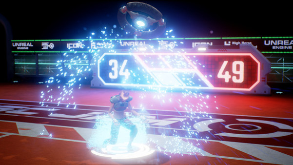 Игра Disc Jam, скриншот