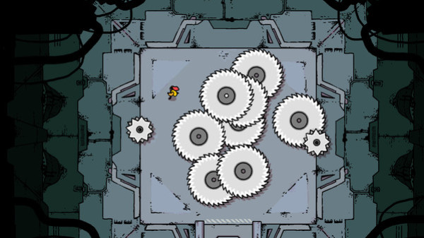 Игра Disc Room, скриншот