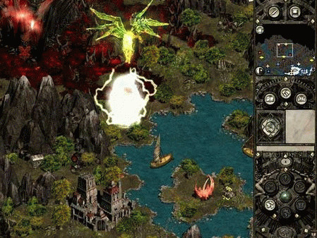 Игра Disciples II: Rise of the Elves, скриншот