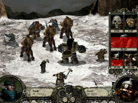 Игра Disciples II: Rise of the Elves, скриншот
