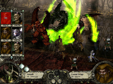 Игра Disciples II: Rise of the Elves, скриншот