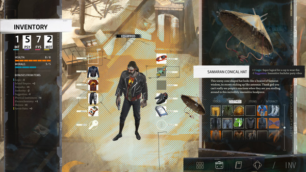 Игра Disco Elysium - The Final Cut, скриншот