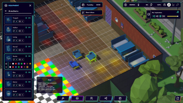 Игра Disco Simulator, скриншот