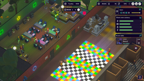 Игра Disco Simulator, скриншот