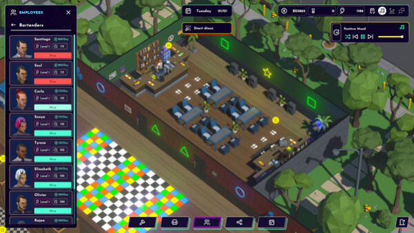Игра Disco Simulator, скриншот