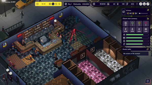 Игра Disco Simulator, скриншот