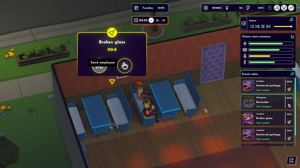 Игра Disco Simulator, скриншот