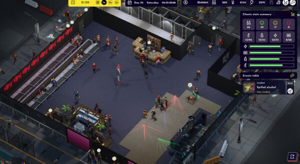 Игра Disco Simulator, скриншот