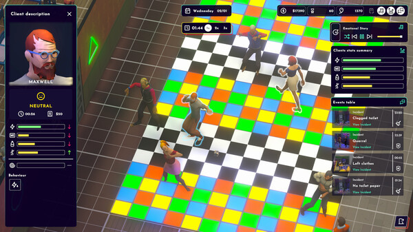 Игра Disco Simulator, скриншот