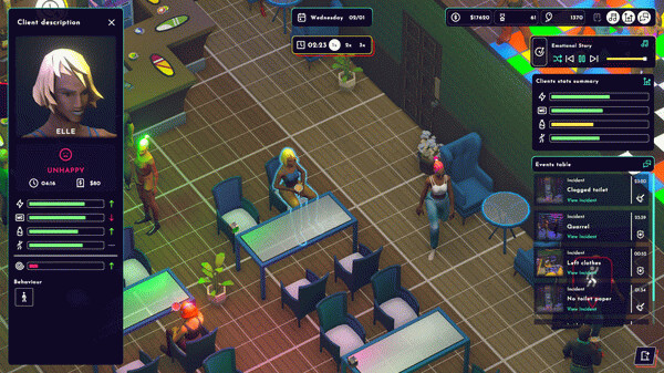 Игра Disco Simulator, скриншот