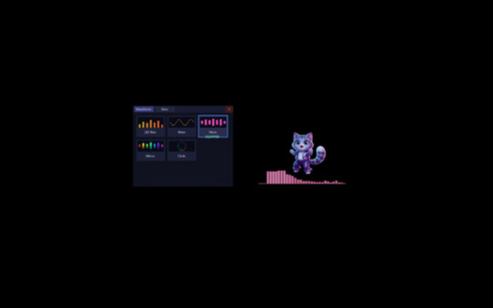 Игра DiscoCat, скриншот