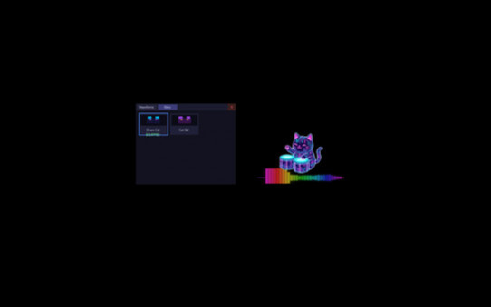 Игра DiscoCat, скриншот