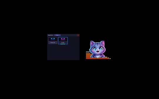 Игра DiscoCat, скриншот