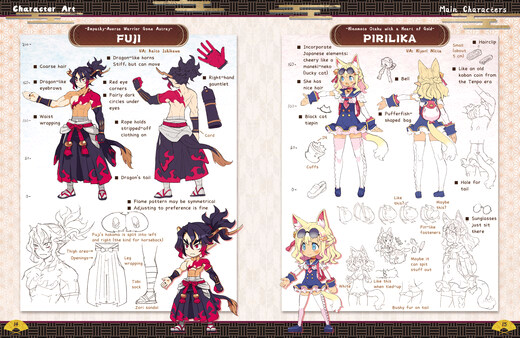 Игра Disgaea 7: Vows of the Virtueless - Art Book, скриншот