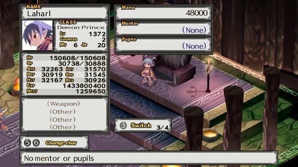 Игра Disgaea PC, скриншот
