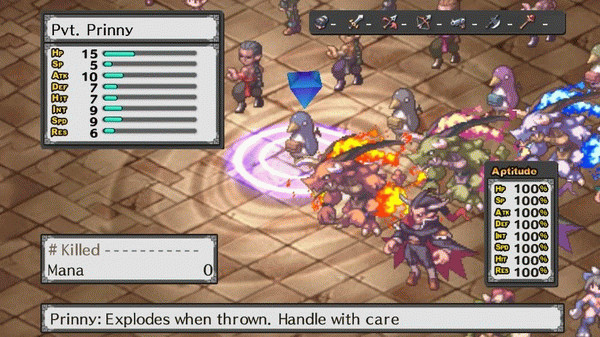 Игра Disgaea PC, скриншот