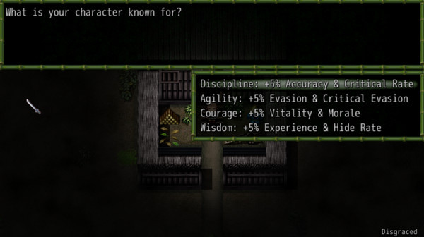 Игра Disgraced, скриншот