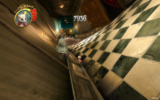 Игра Disney Alice in Wonderland, скриншот