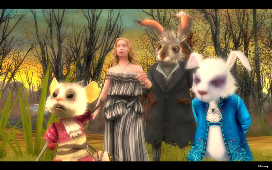 Игра Disney Alice in Wonderland, скриншот