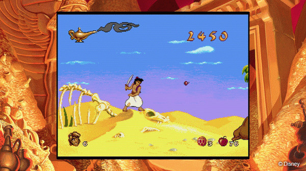 Игра Disney Classic Games: Aladdin and The Lion King, скриншот