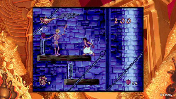 Игра Disney Classic Games: Aladdin and The Lion King, скриншот