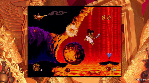 Игра Disney Classic Games: Aladdin and The Lion King, скриншот