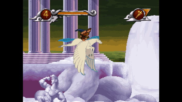 Игра Disney's Hercules, скриншот