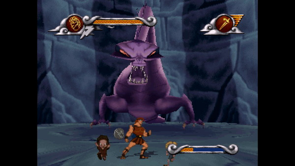 Игра Disney's Hercules, скриншот