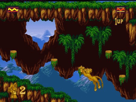 Игра Disney's The Lion King, скриншот