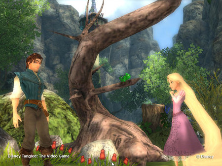 Игра Disney Tangled, скриншот