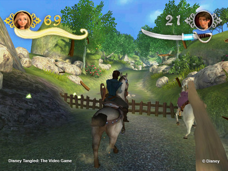 Игра Disney Tangled, скриншот