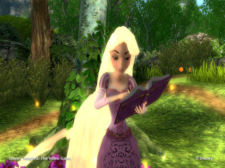 Игра Disney Tangled, скриншот
