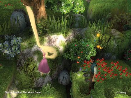 Игра Disney Tangled, скриншот