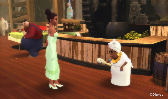 Игра Disney The Princess and the Frog, скриншот