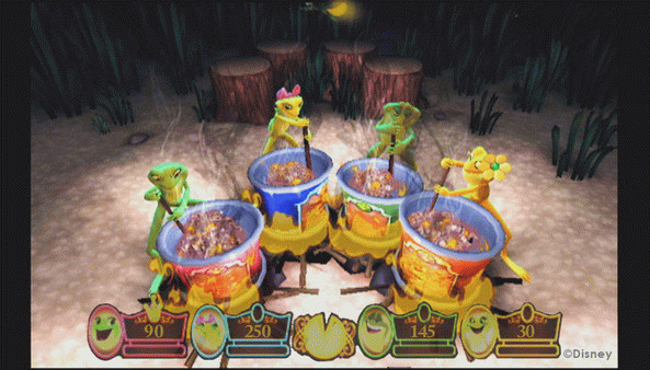 Игра Disney The Princess and the Frog, скриншот