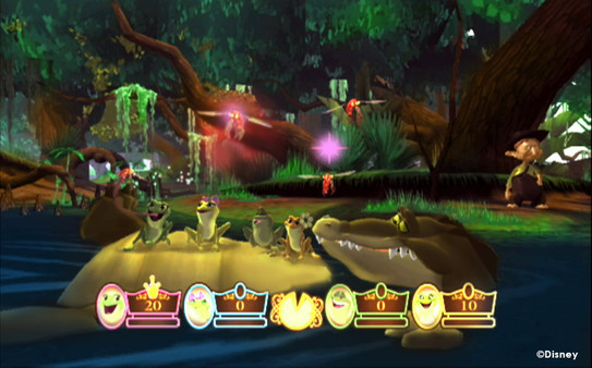 Игра Disney The Princess and the Frog, скриншот