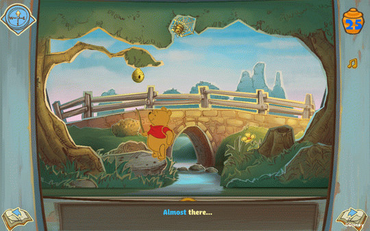 Игра Disney Winnie the Pooh, скриншот