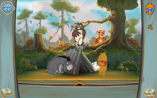 Игра Disney Winnie the Pooh, скриншот