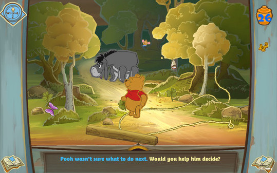 Игра Disney Winnie the Pooh, скриншот