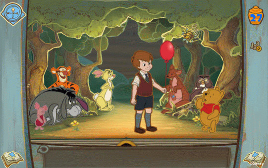 Игра Disney Winnie the Pooh, скриншот