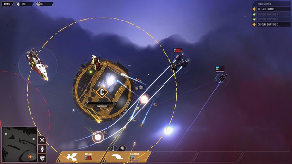 Игра Distant Star: Revenant Fleet, скриншот