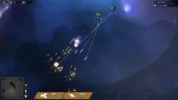 Игра Distant Star: Revenant Fleet, скриншот