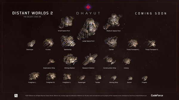 Игра Distant Worlds 2: Factions - Ikkuro and Dhayut, скриншот
