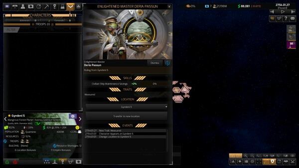 Игра Distant Worlds 2: Factions - Quameno and Gizureans, скриншот